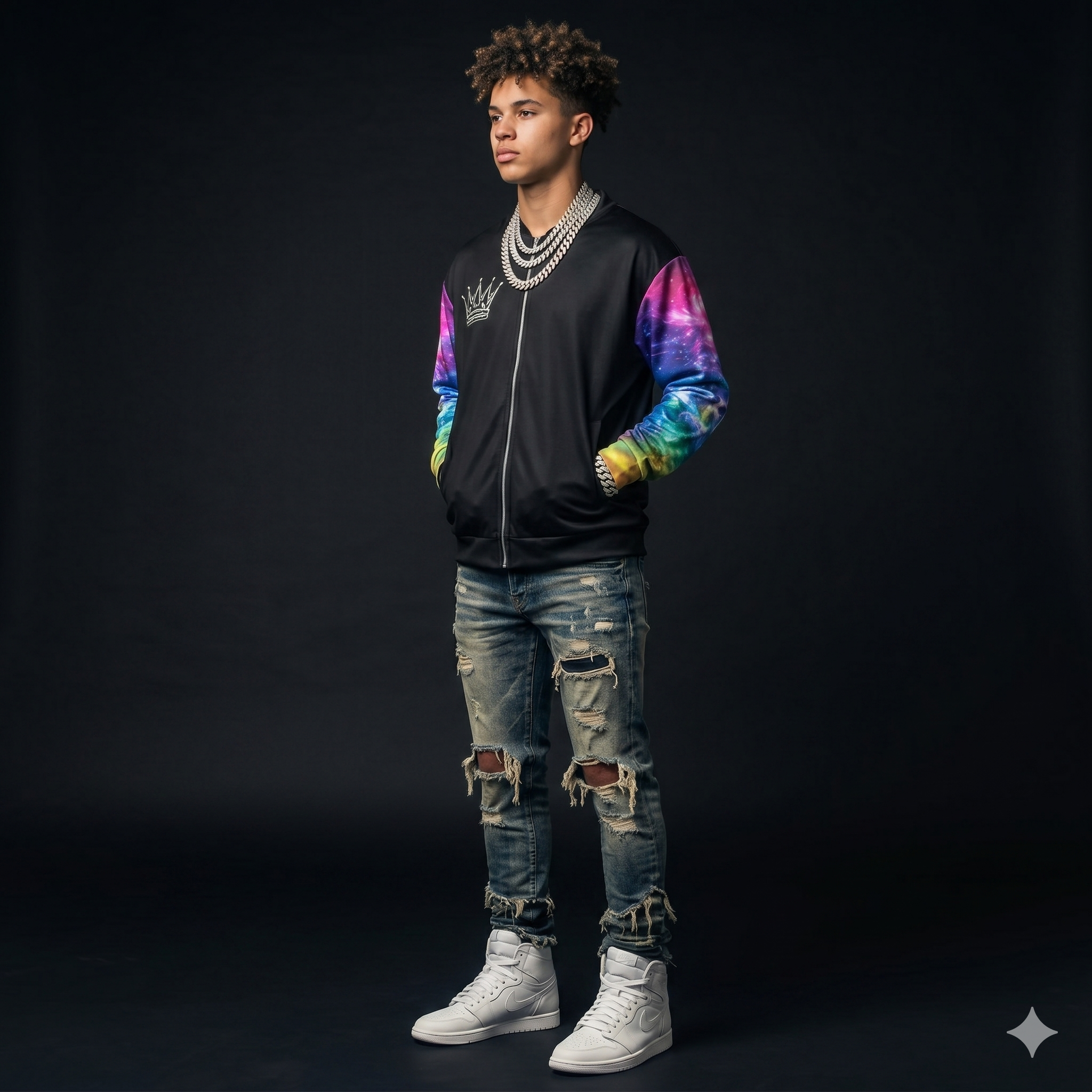 The CHOSEN Aura Bomber Jacket Unisex
