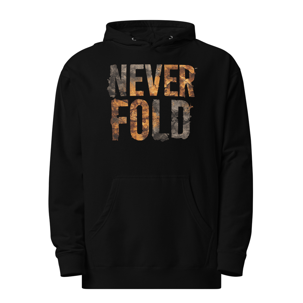 NEVER FOLD midweight everyday wear hoodie